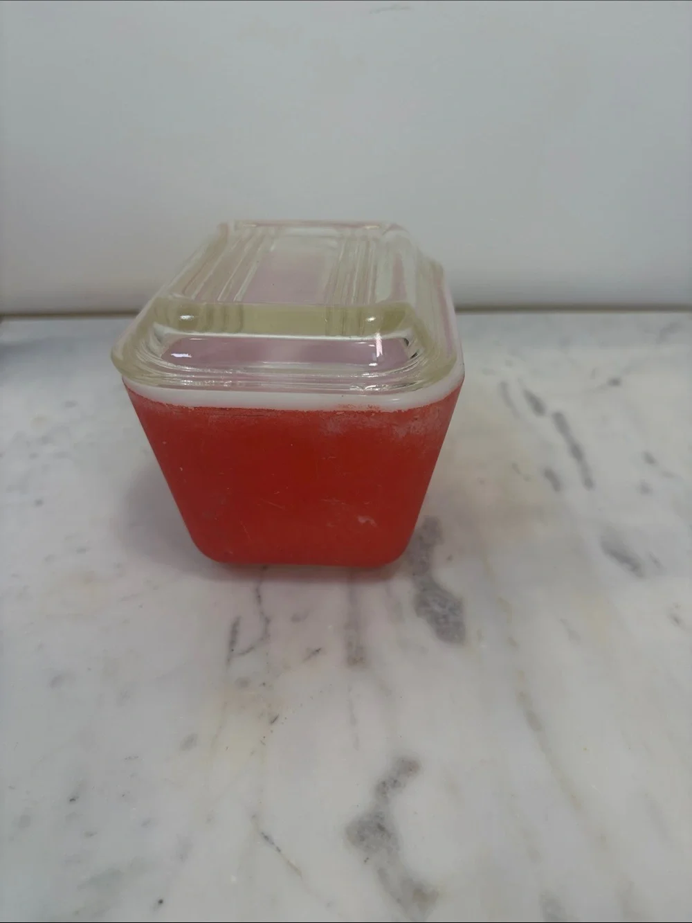 Vintage PYREX A-11 Made in USA 501-B Refrigerator Dish with Clear Lid 501-C